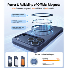 Torras Ostand Pro MagSafe Case iPhone 17 Pro Max - Blue