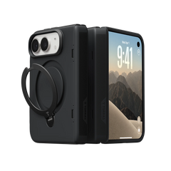 Torras Ostand Q3 Spin for iPhone Duo with Screen Protector - Black