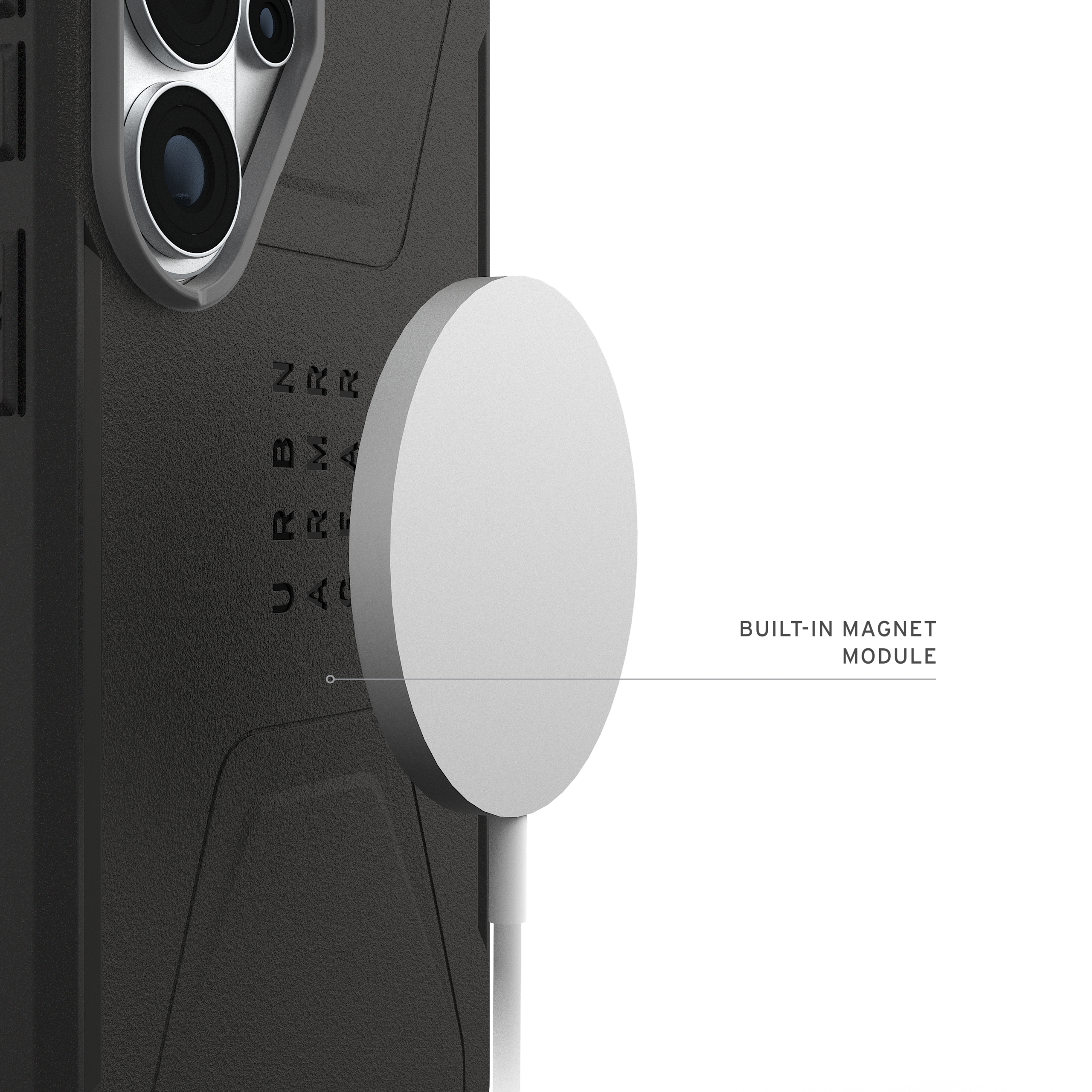 UAG Civilian Case with Magnets for Samsung Galaxy S26 Ultra - Black