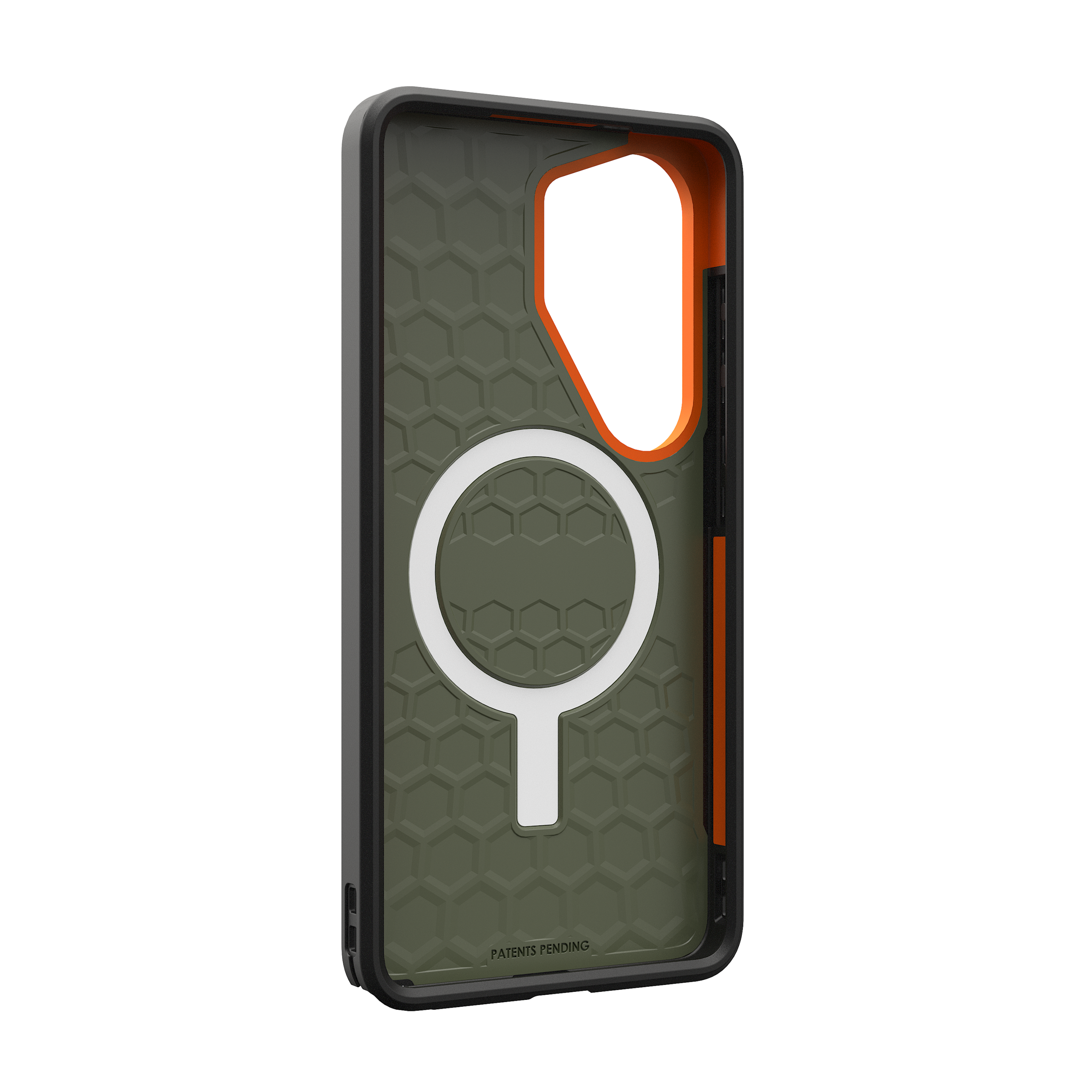UAG Civilian Case with Magnets for Samsung Galaxy S26 Ultra - Olive Drab / Orange