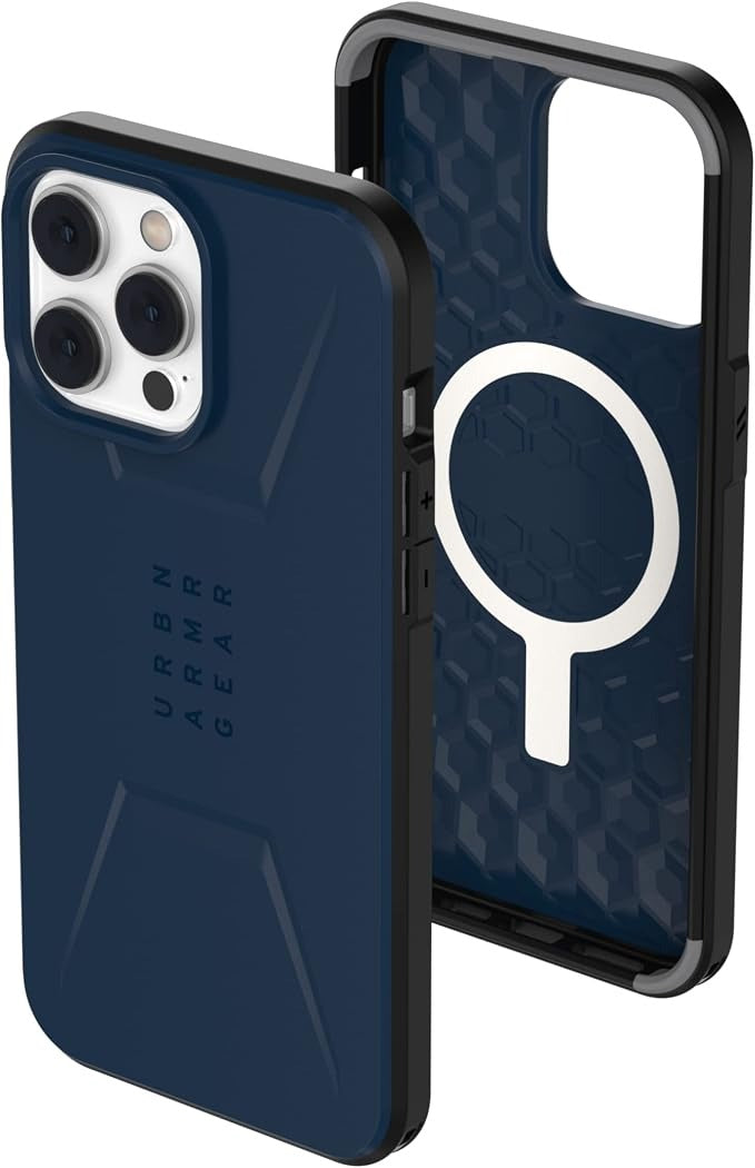UAG Civilian with MagSafe for iPhone 14 Plus - Mallard Blue