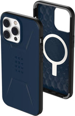 UAG Civilian with MagSafe for iPhone 14 Plus - Mallard Blue