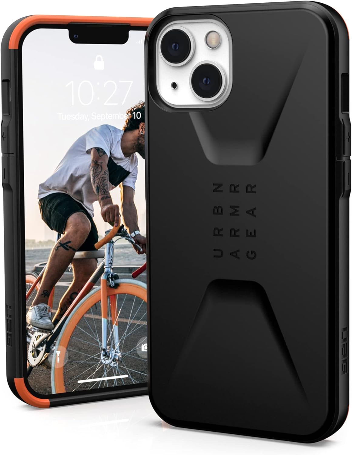 UAG Civilian Slim Rugged Case iPhone 17e / 16e / 15 / 14 / 13 Standard 6.1 - Black