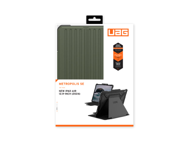 UAG Metropolis SE Folio Rugged Case iPad Air 11 M2 / Air 4th / Air 5th - Olive