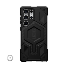 UAG Monarch Pro Rugged Case & Magnet Samsung S23 Ultra 5G 6.8 - Carbon Fibre