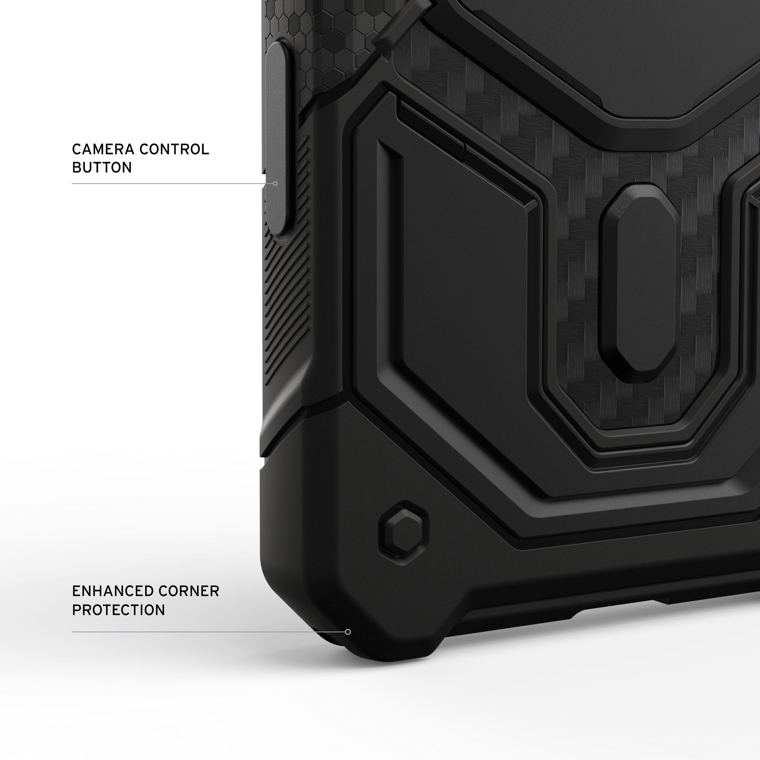 UAG Monarch Pro Case & Camera Button iPhone 18 Pro Max / 17 Pro Max 6.9 - Carbon Fiber