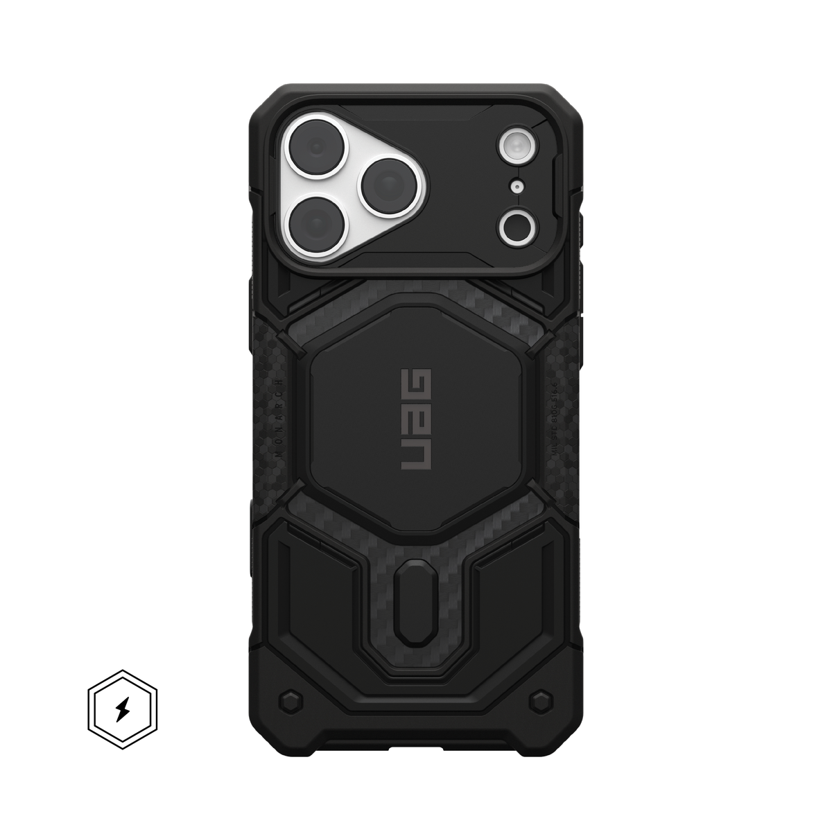 UAG Monarch Pro Case & Camera Button iPhone 18 Pro Max / 17 Pro Max 6.9 - Carbon Fiber