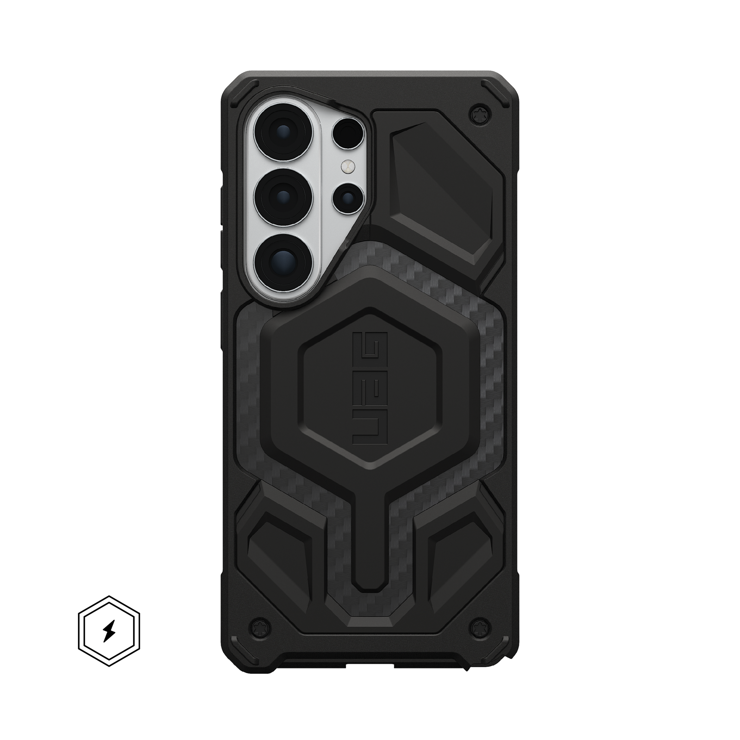 UAG Monarch Pro with Magnets for Samsung Galaxy S26 Ultra - Carbon Fiber