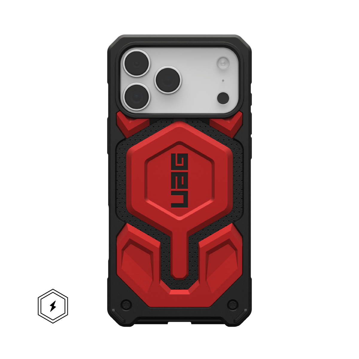 UAG Monarch Pro MagSafe Case for iPhone 17 Pro Max – Crimson