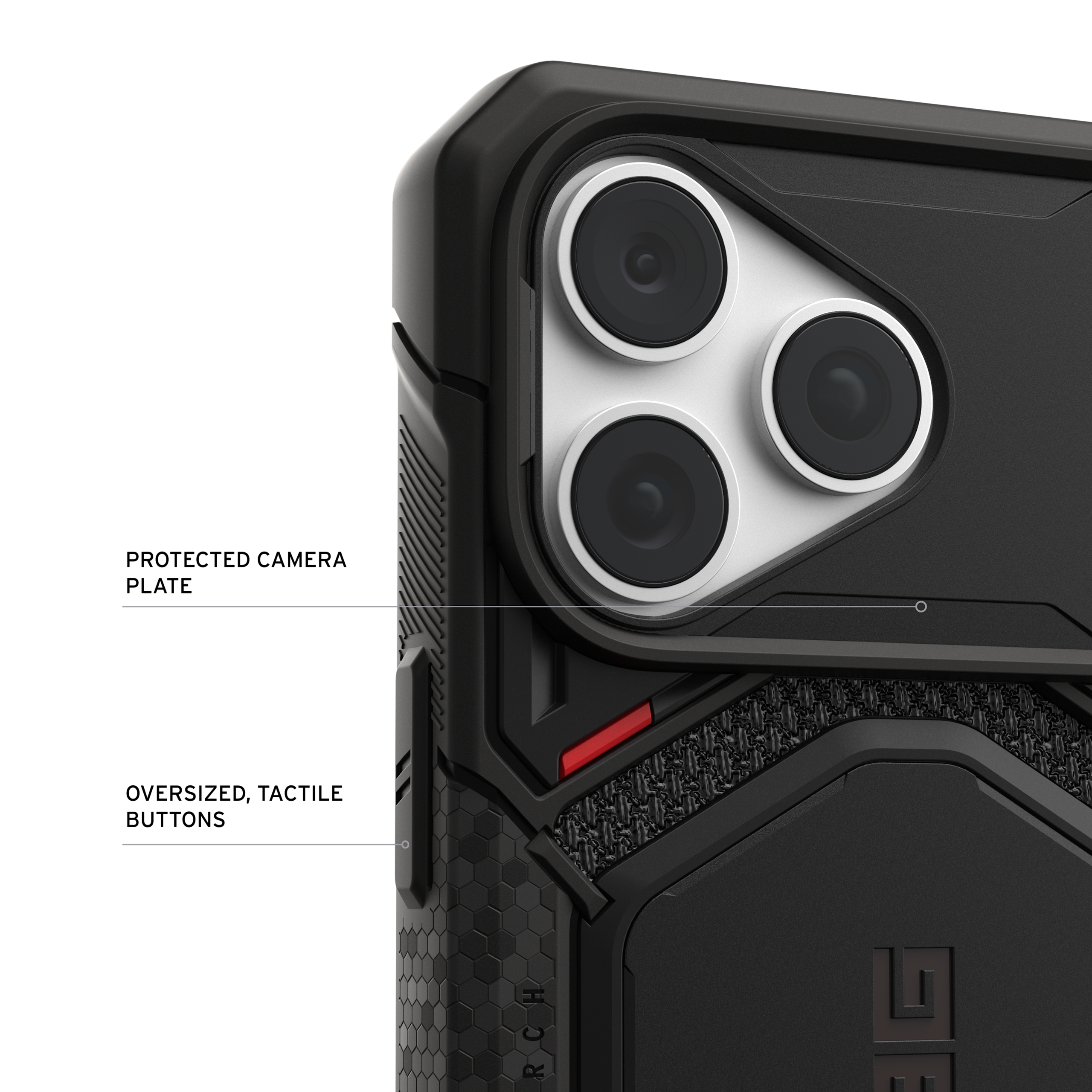 UAG Monarch Pro Case for iPhone 18 Pro Max / 17 Pro Max 6.9 - Kevlar Black