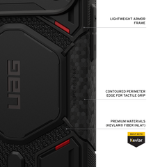 UAG Monarch Pro Case for iPhone 18 Pro Max / 17 Pro Max 6.9 - Kevlar Black