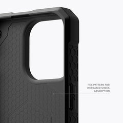UAG Monarch Pro Rugged MagSafe Case iPhone 15 Pro 6.1 Black