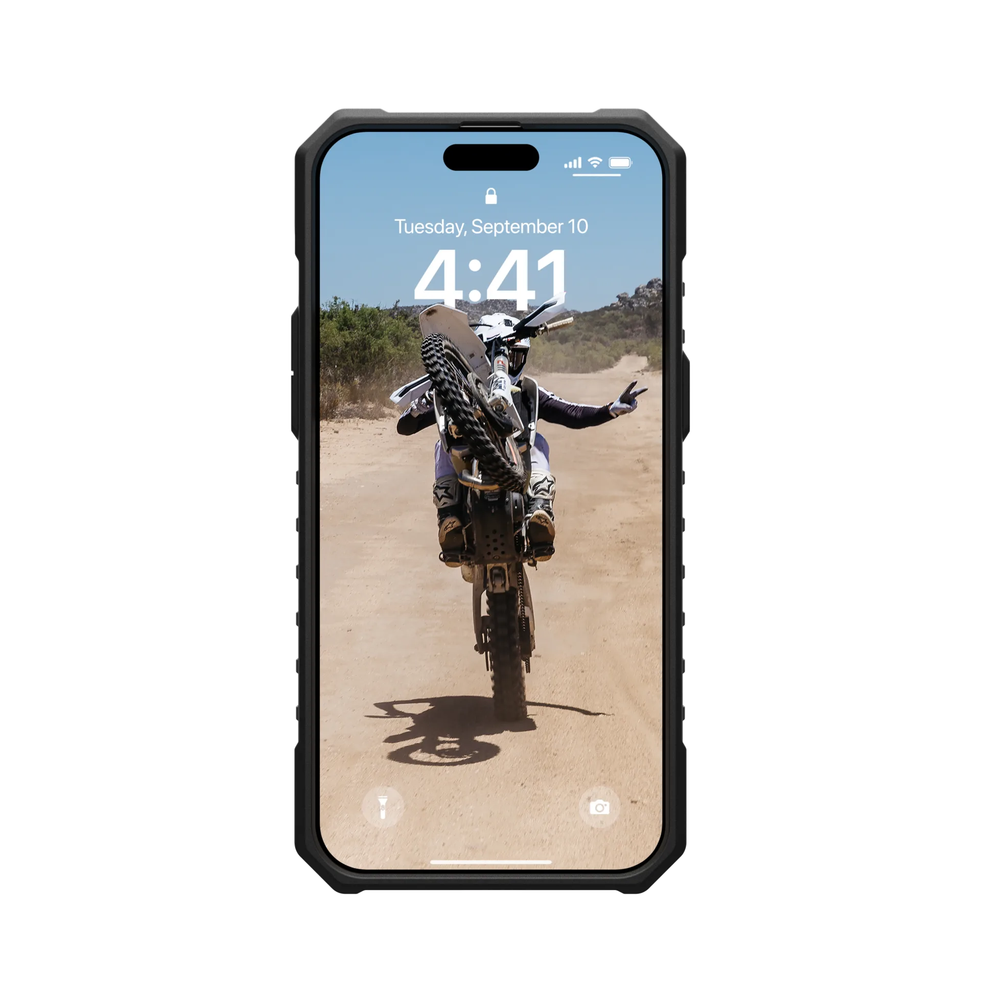 UAG Pathfinder MagSafe Case iPhone 15 Pro Max 6.7 Ice