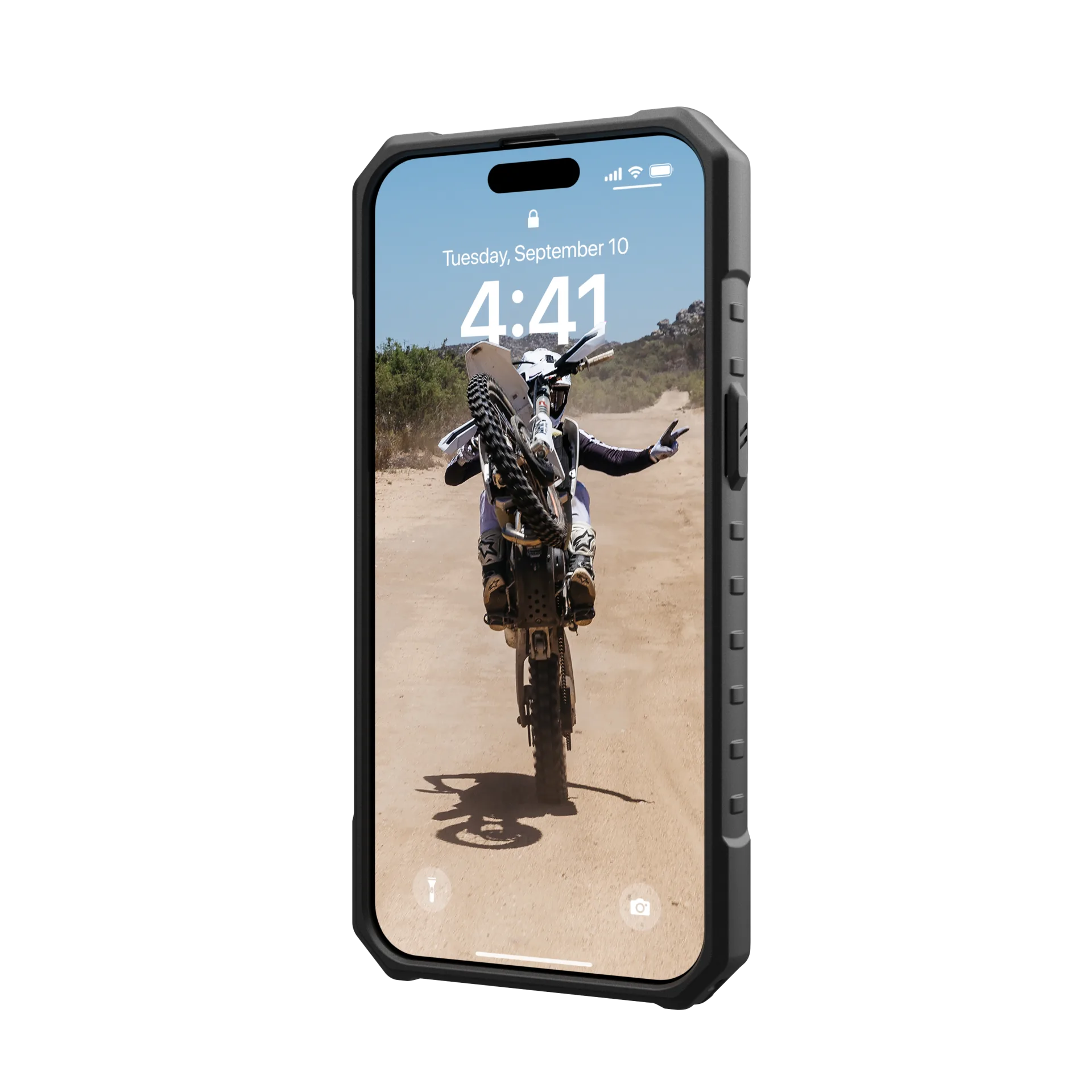 UAG Pathfinder MagSafe Case iPhone 15 Pro Max 6.7 Ice