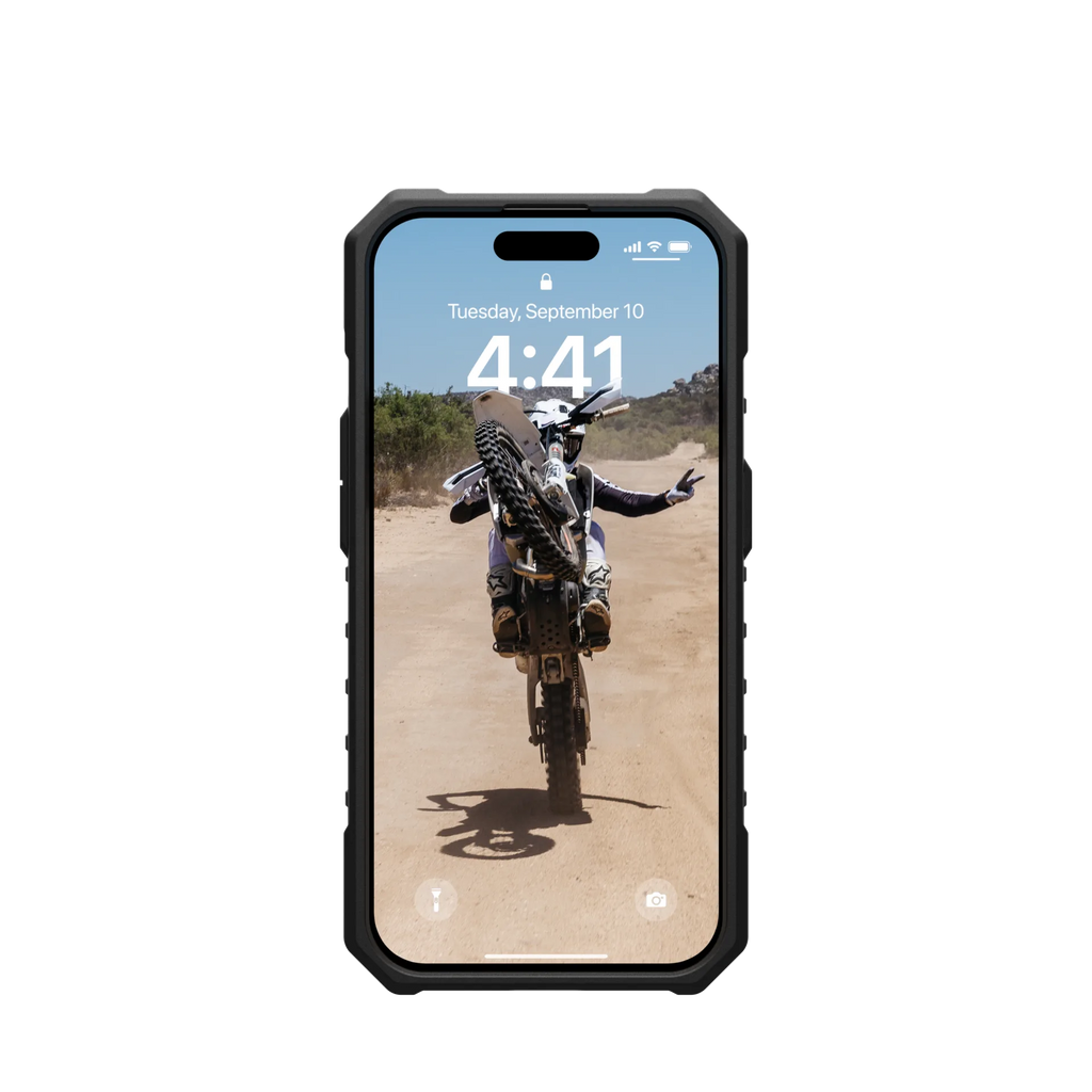 UAG Pathfinder MagSafe Case iPhone 15 Standard 6.1 Ice