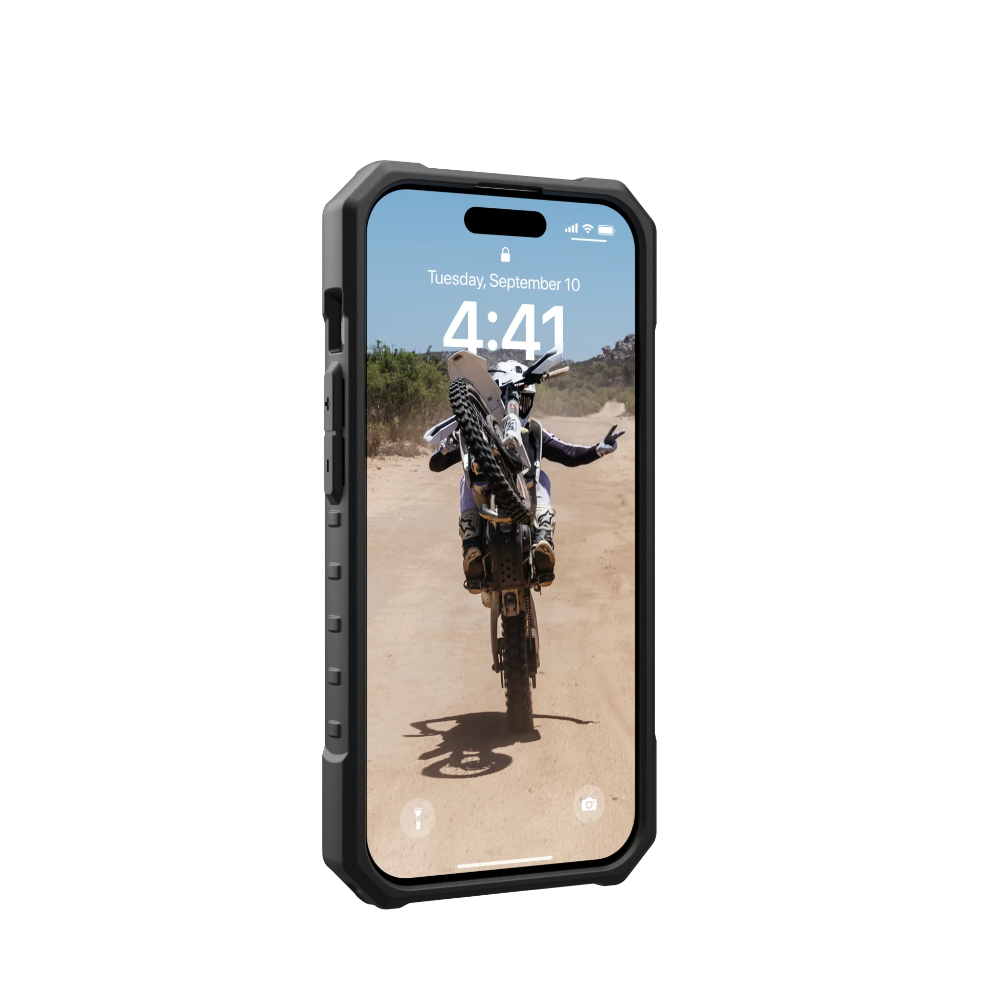 UAG Pathfinder MagSafe Case iPhone 16e / 15 / 14/ 13 Standard 6.1 - Ice