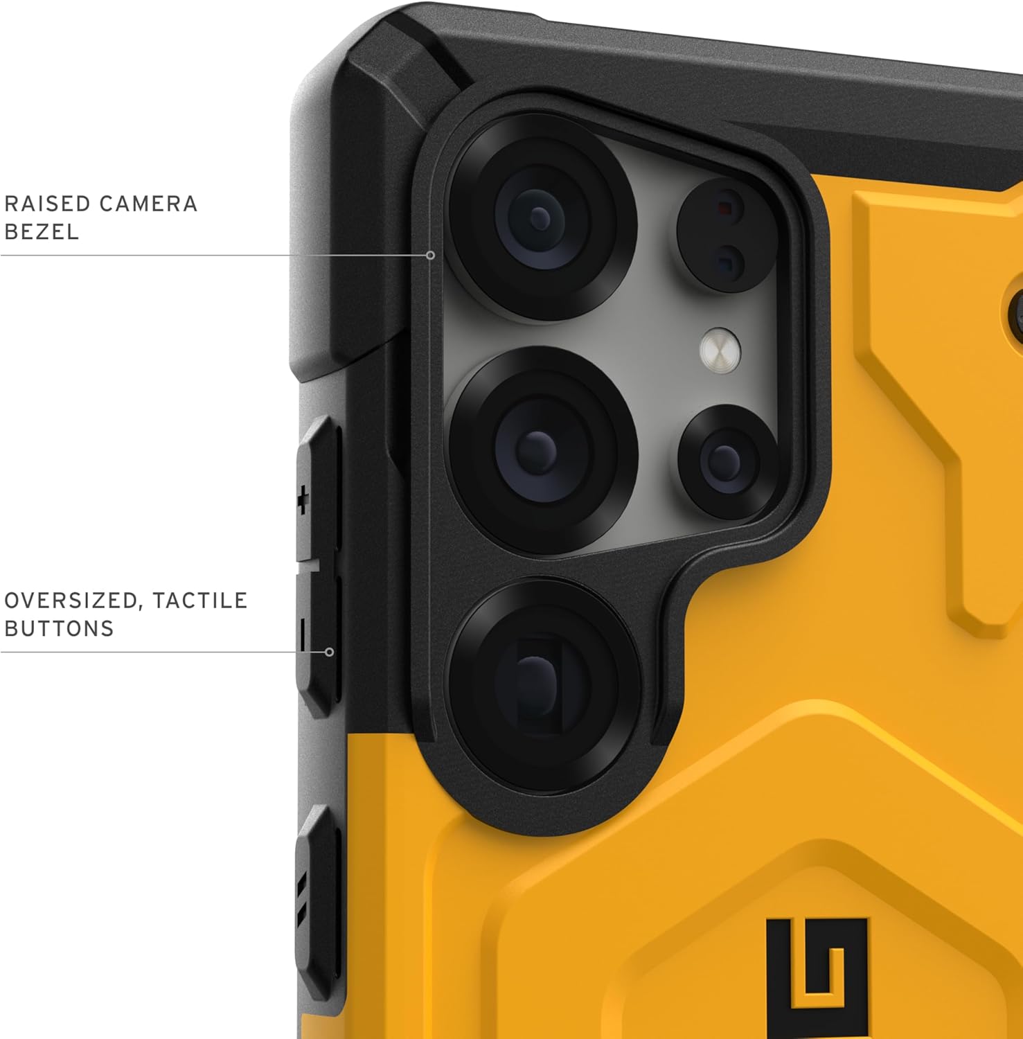 UAG Pathfinder Case with Magnets for Samsung Galaxy S25 Ultra - Heritage Yellow