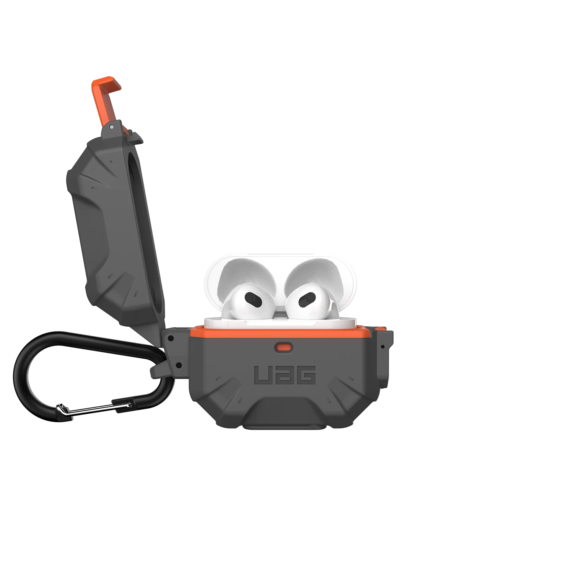 UAG Pathfinder Waterproof Hard Case AirPods 3rd Gen - Silver/Orange
