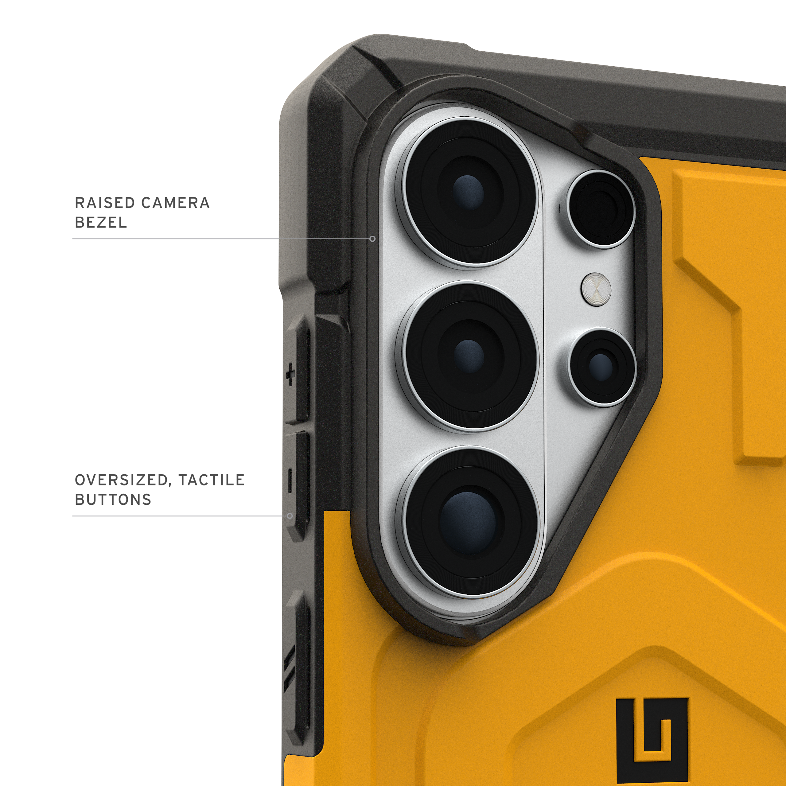 UAG Pathfinder Case with Magnets for Samsung Galaxy S26 Ultra - Heritage Yellow