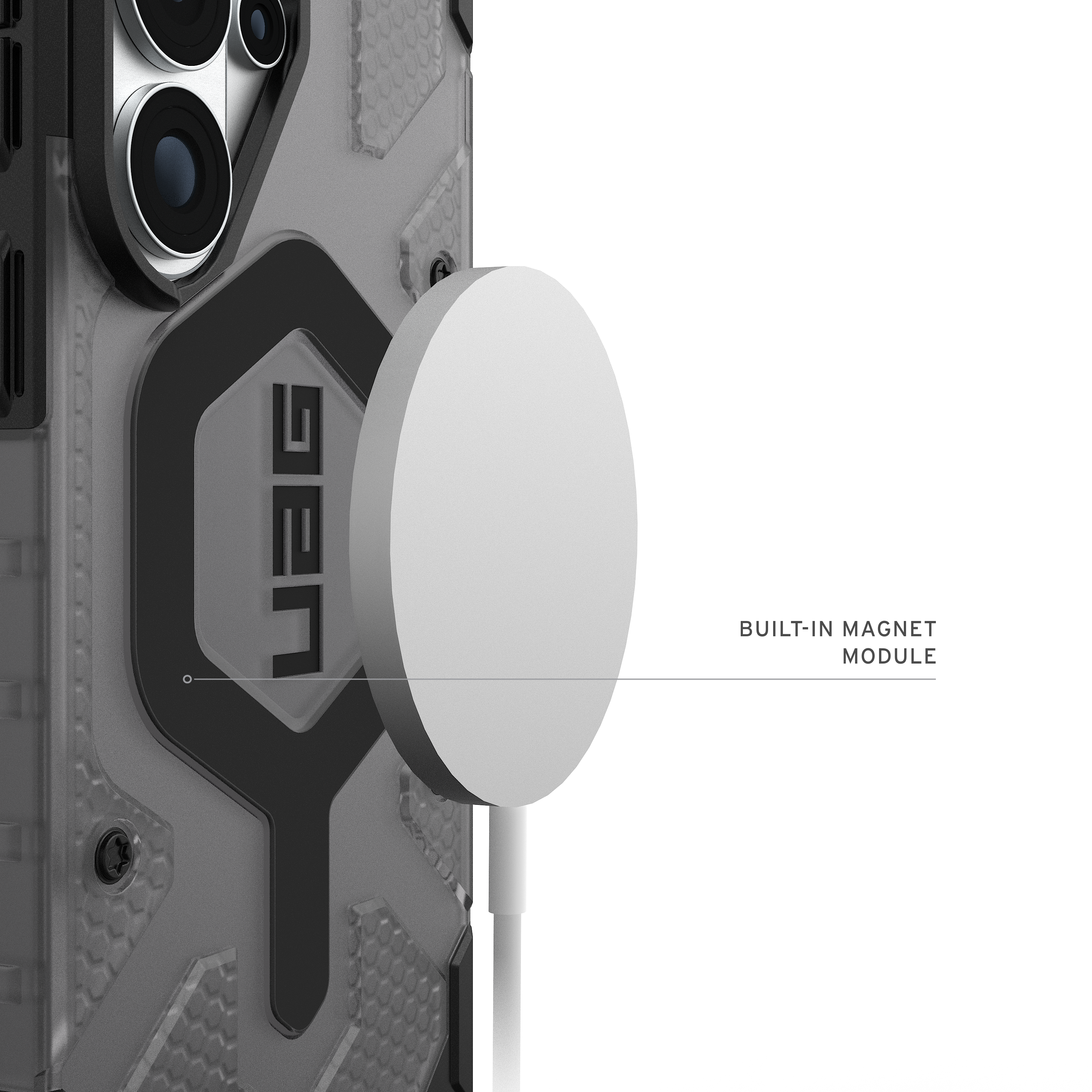 UAG Pathfinder with Magnets Samsung Galaxy S26 Ultra - Ash / Black