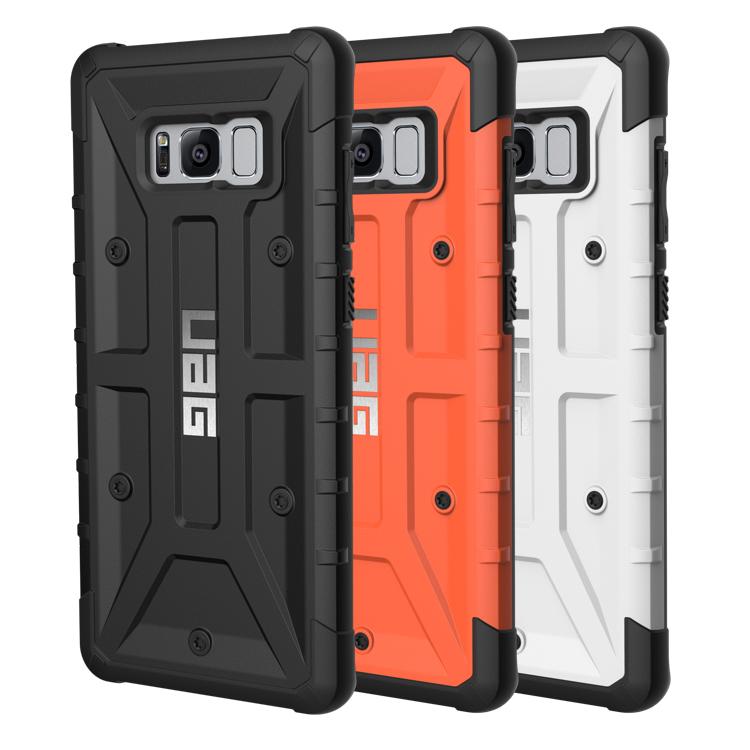 UAG Pathfinder Lightweight Slim Impact Resistant Case For Galaxy S8 Plus - Black