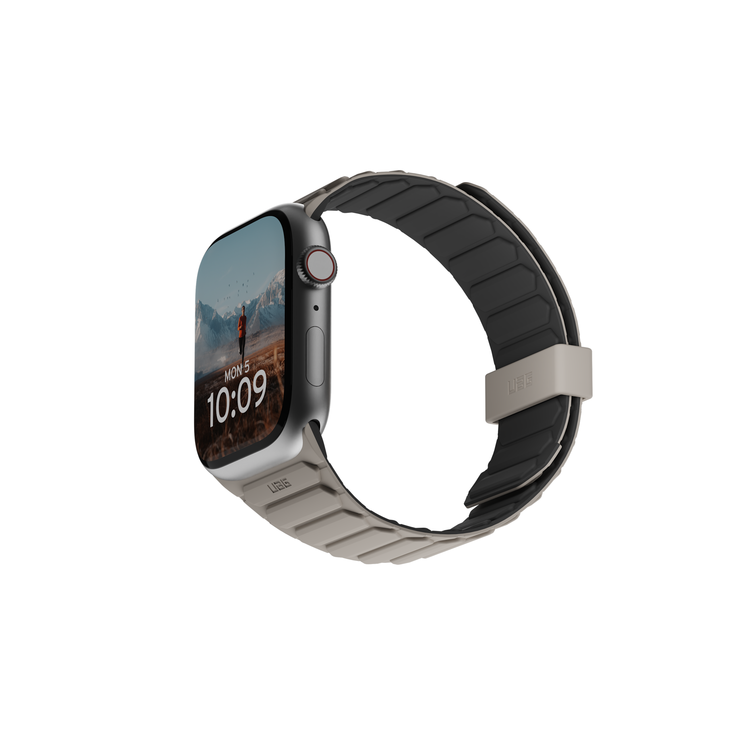 UAG Pathfinder Reversible Strap for Apple Watch 40-42mm - Black Titanium