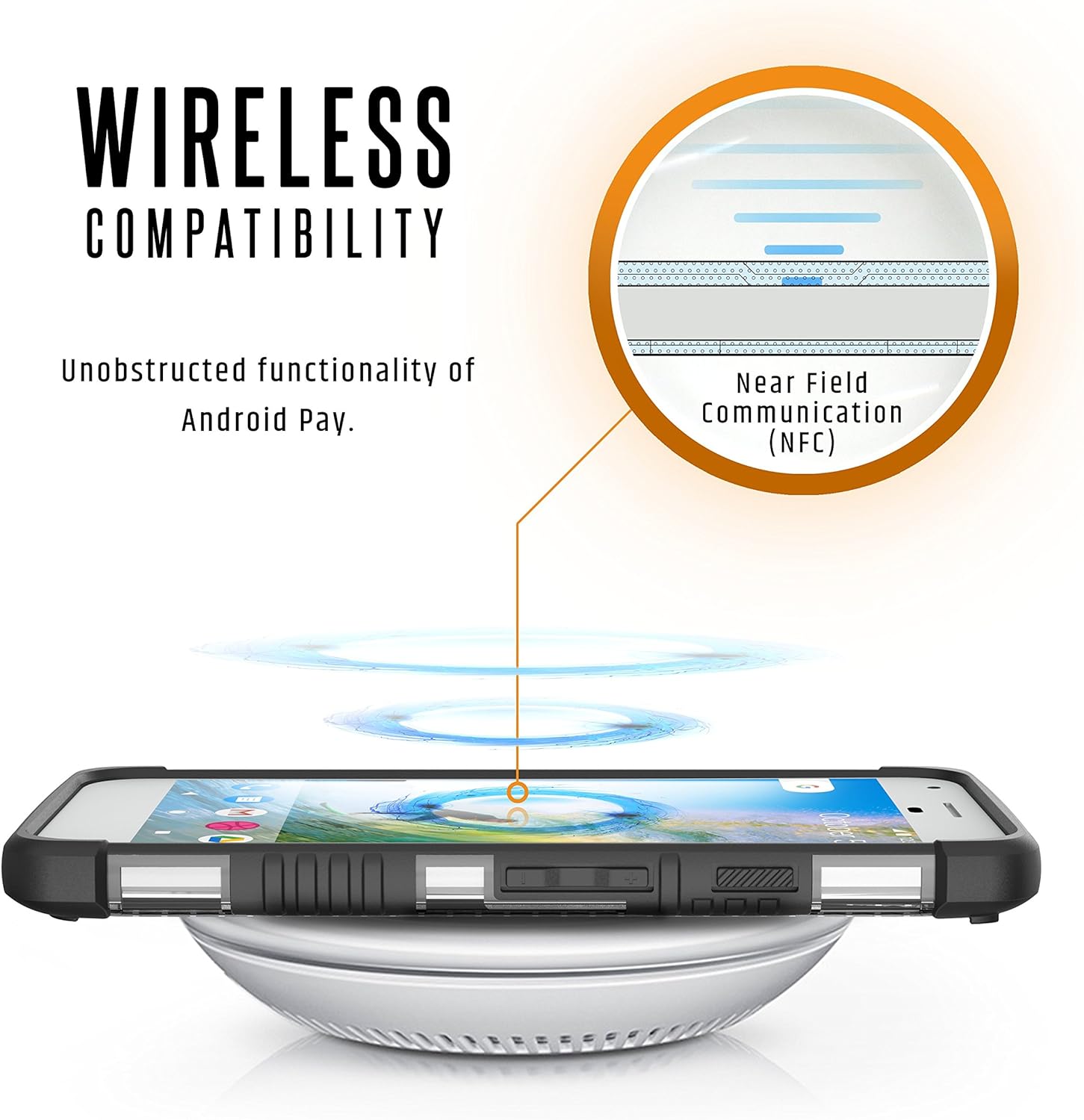 UAG Plasma Tough Clear Case Google Pixel XL 1st Gen - Ice