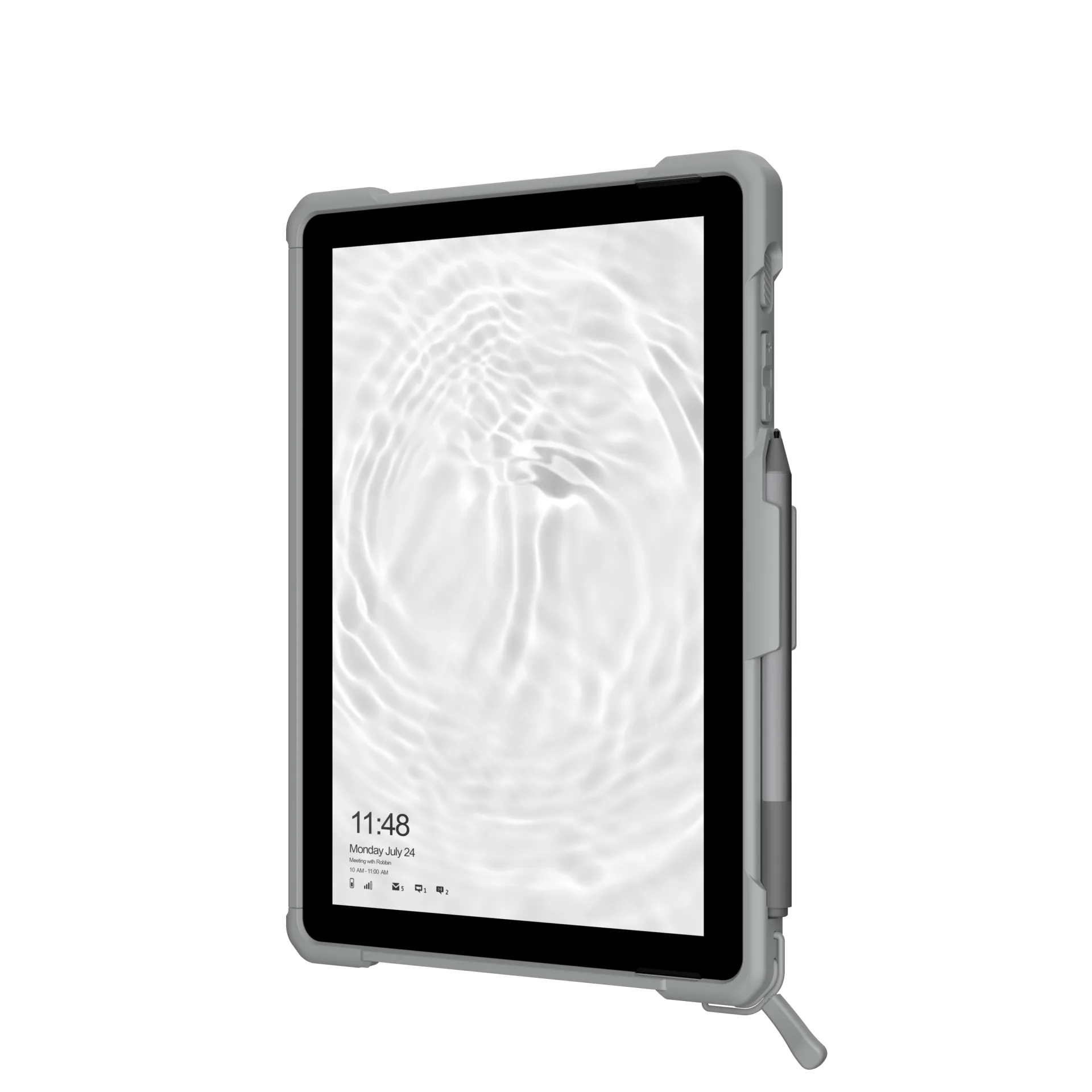 UAG Plasma Healthcare Microsoft Surface Go 4 / 3 / 2 / 1 Hand & Shoulder Strap - White