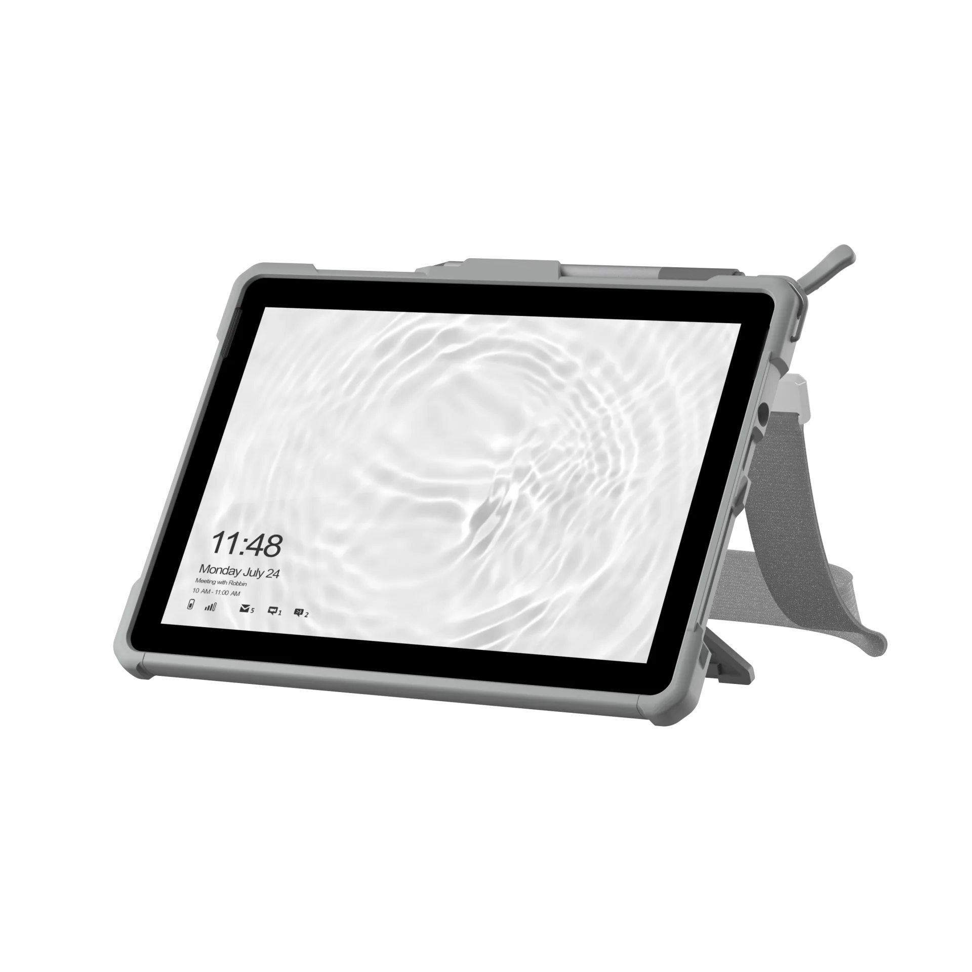 UAG Plasma Healthcare Microsoft Surface Go 4 / 3 / 2 / 1 Hand & Shoulder Strap - White