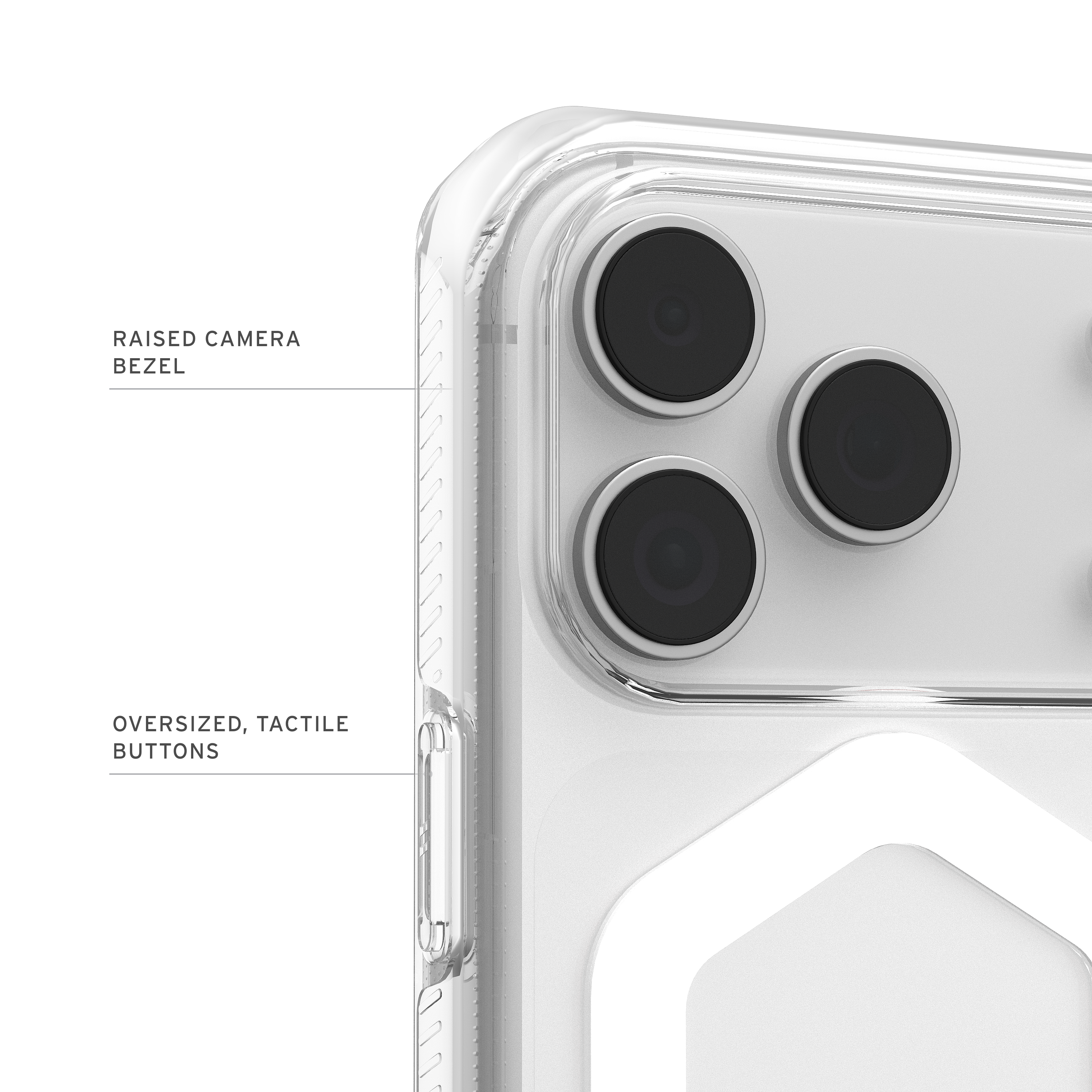 UAG Plyo MagSafe Case for iPhone 18 Pro 6.3 - Ice/White