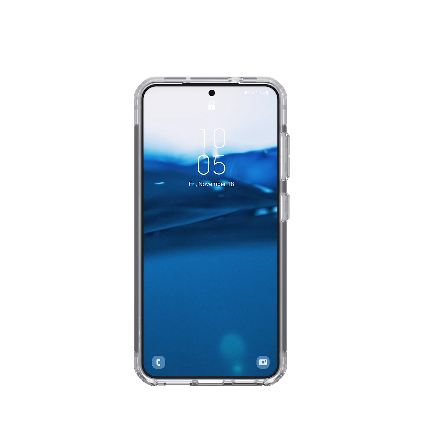 UAG Plyo Pro Rugged Case & Magnet Samsung S25 Standard 6.2 - Ice / Silver