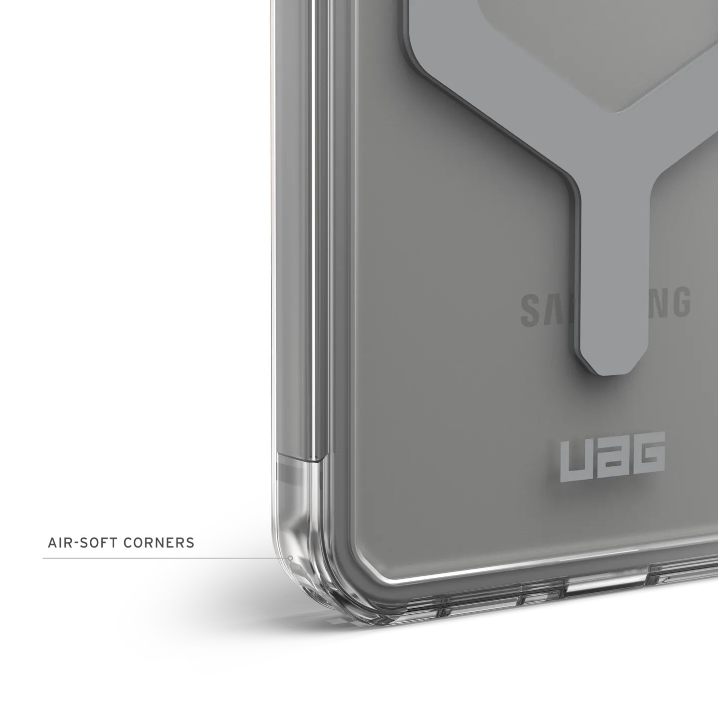 UAG Plyo Pro Rugged Case & Magnet Samsung S25 Standard 6.2 - Ice / Silver