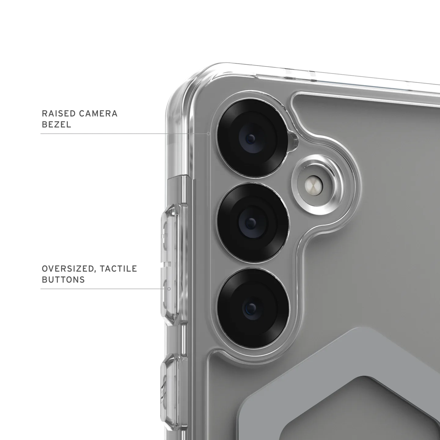 UAG Plyo Pro Rugged Case & Magnet Samsung S25 Standard 6.2 - Ice / Silver