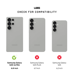 UAG Plyo Pro Rugged Case & Magnet Samsung S25 Ultra - Black / Clear Ombre