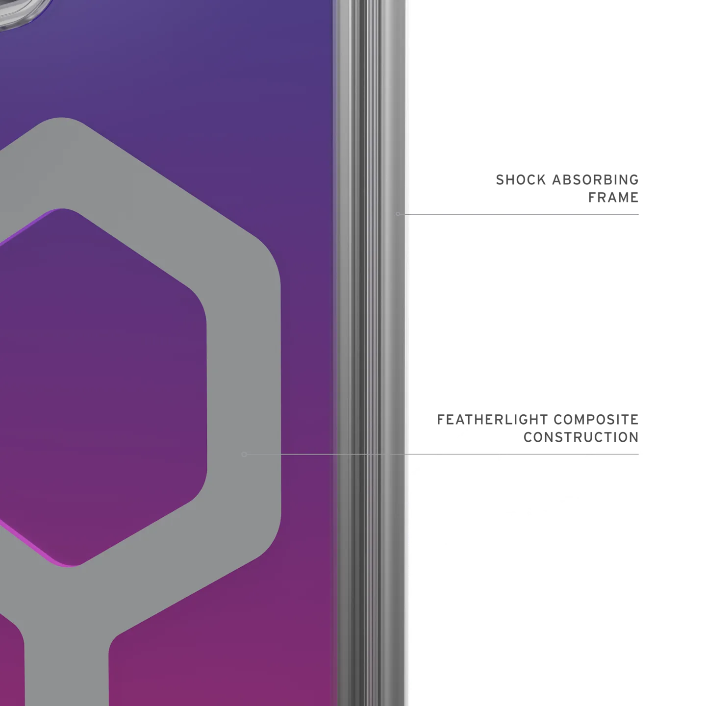 UAG Plyo Pro Rugged Case & Magnet Samsung S25 Ultra - Purple / Pink Ombre