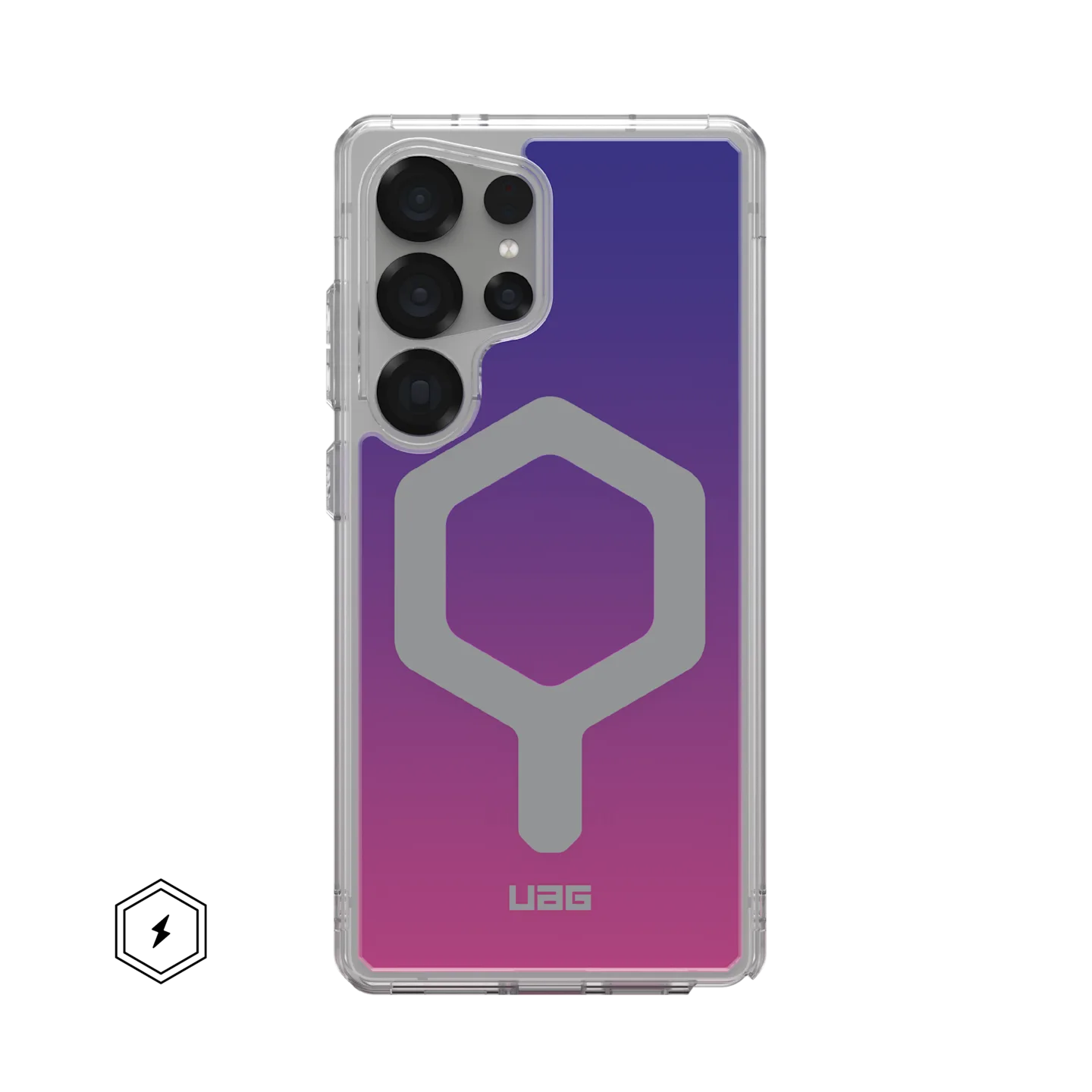 UAG Plyo Pro Rugged Case & Magnet Samsung S25 Ultra - Purple / Pink Ombre