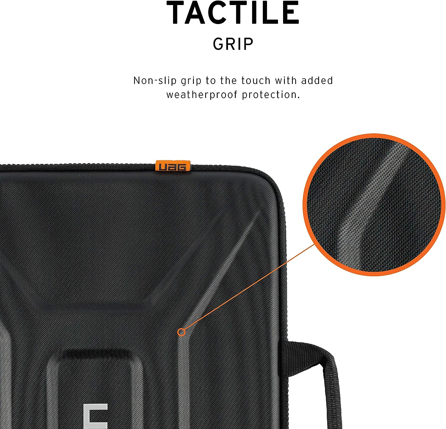 UAG Rugged Medium Laptop / Tablet Sleeve 13 inch with handle - Black