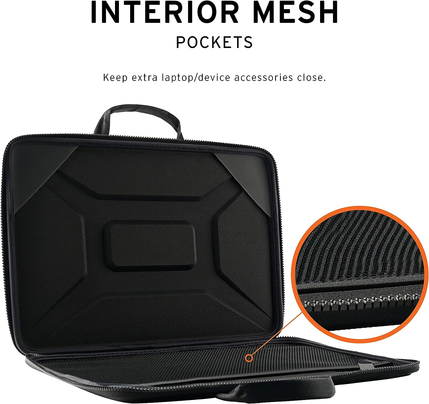 UAG Rugged Medium Laptop / Tablet Sleeve 13 inch with handle - Black