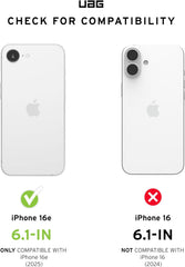 UAG Glass Screen Guard iPhone 17e / 16e / 14 / 13 Clear