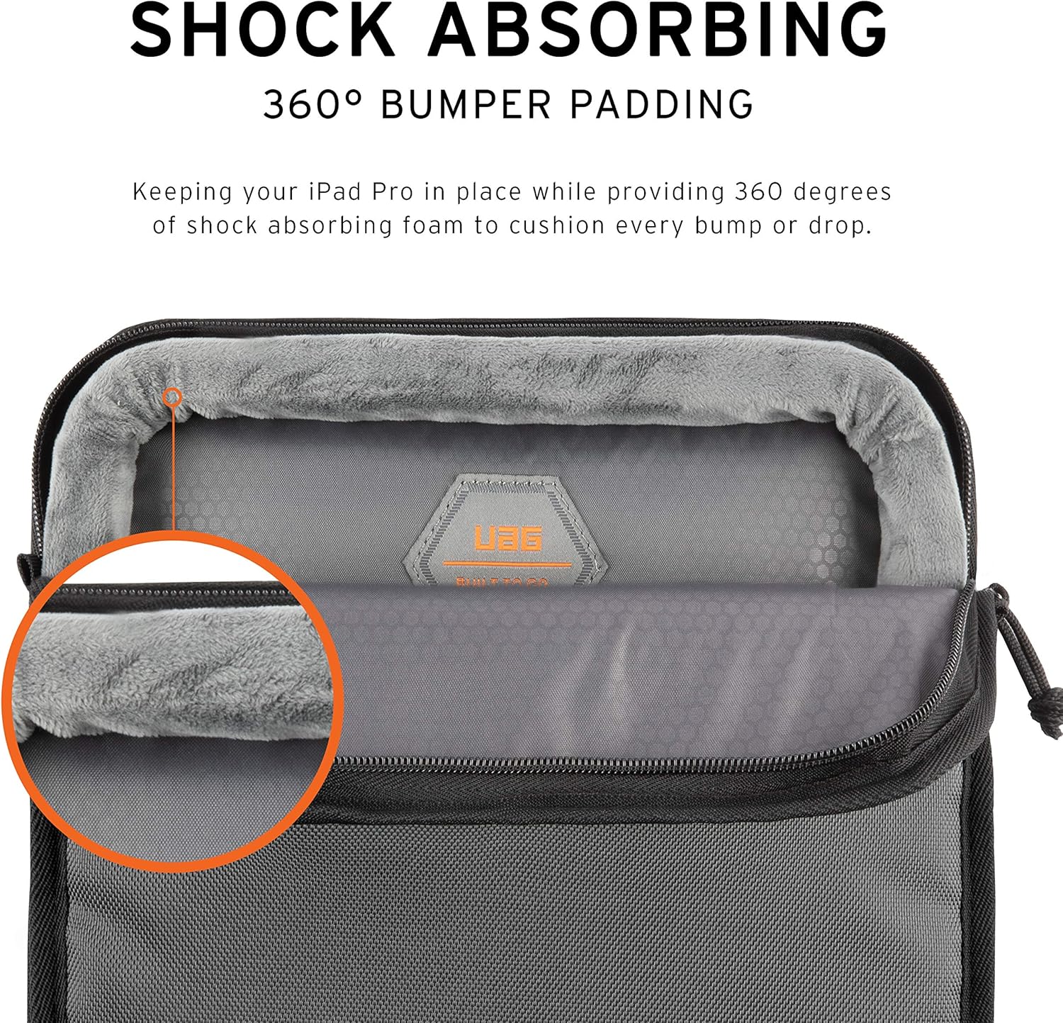 UAG Shock Protection Sleeve Lite iPad & Tablet up to 13 inch - Grey