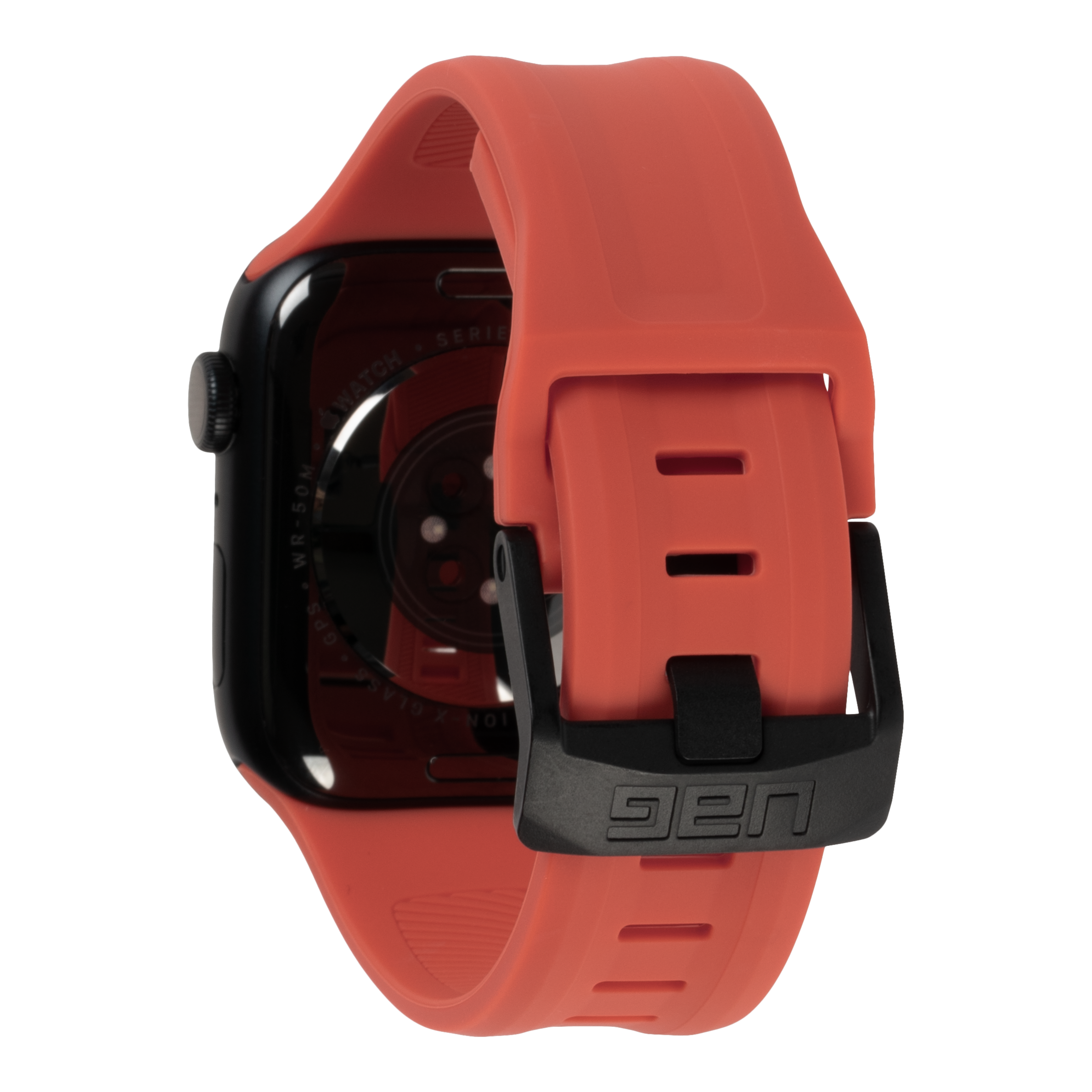 UAG Scout Silicone Strap for Apple Watch 44-49mm- Rust