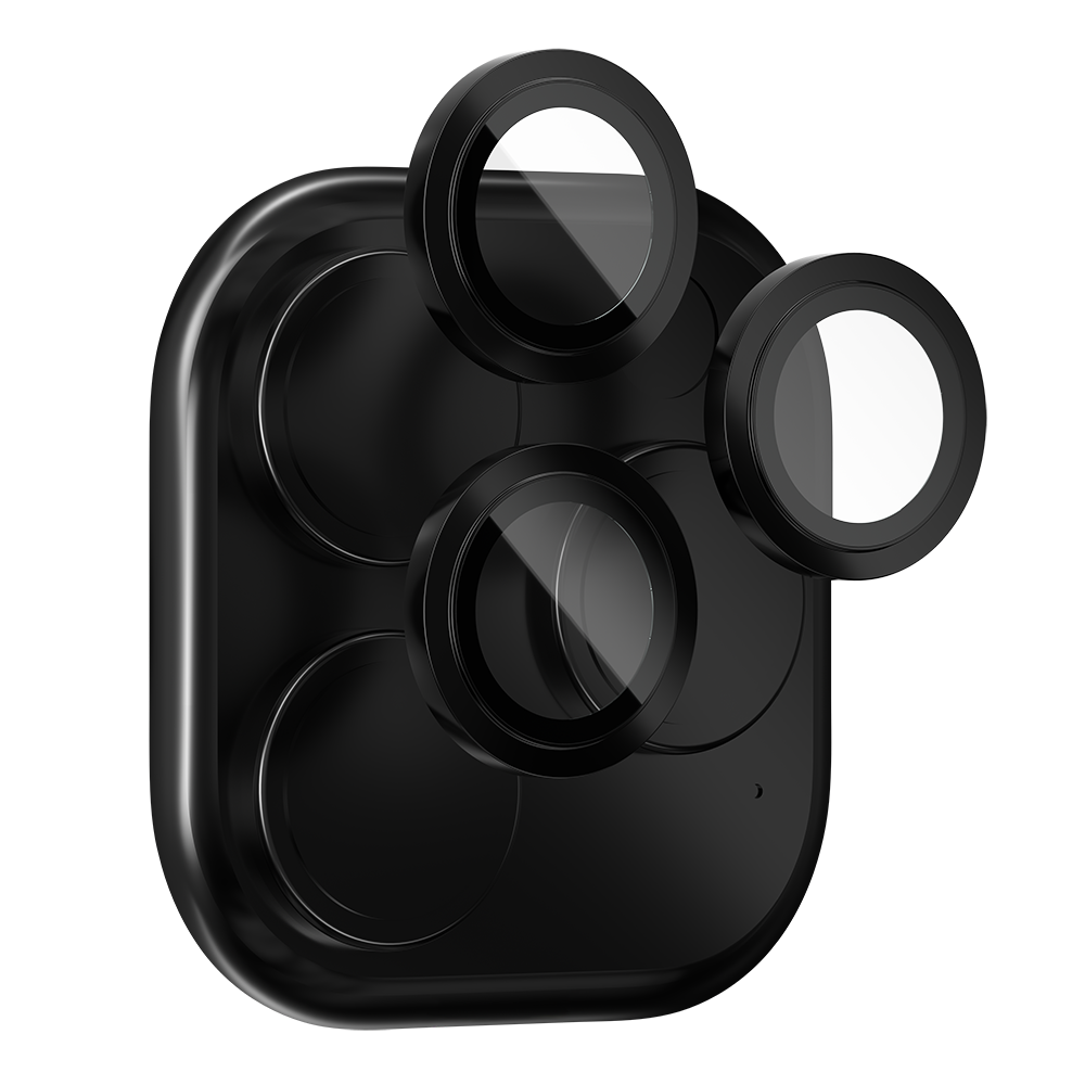 Zagg Premium iPhone Camera Lens Protector iPhone 15 Pro and 15 Pro Max - Black