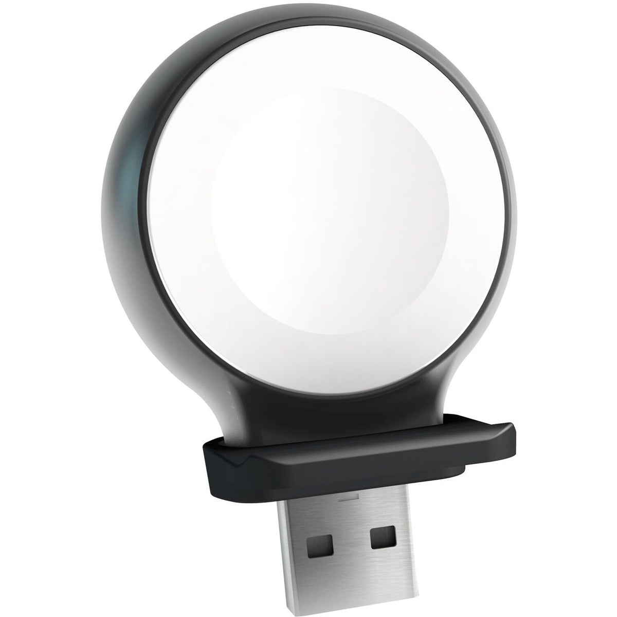 ZENS Aluminium Apple Watch USB A - Black