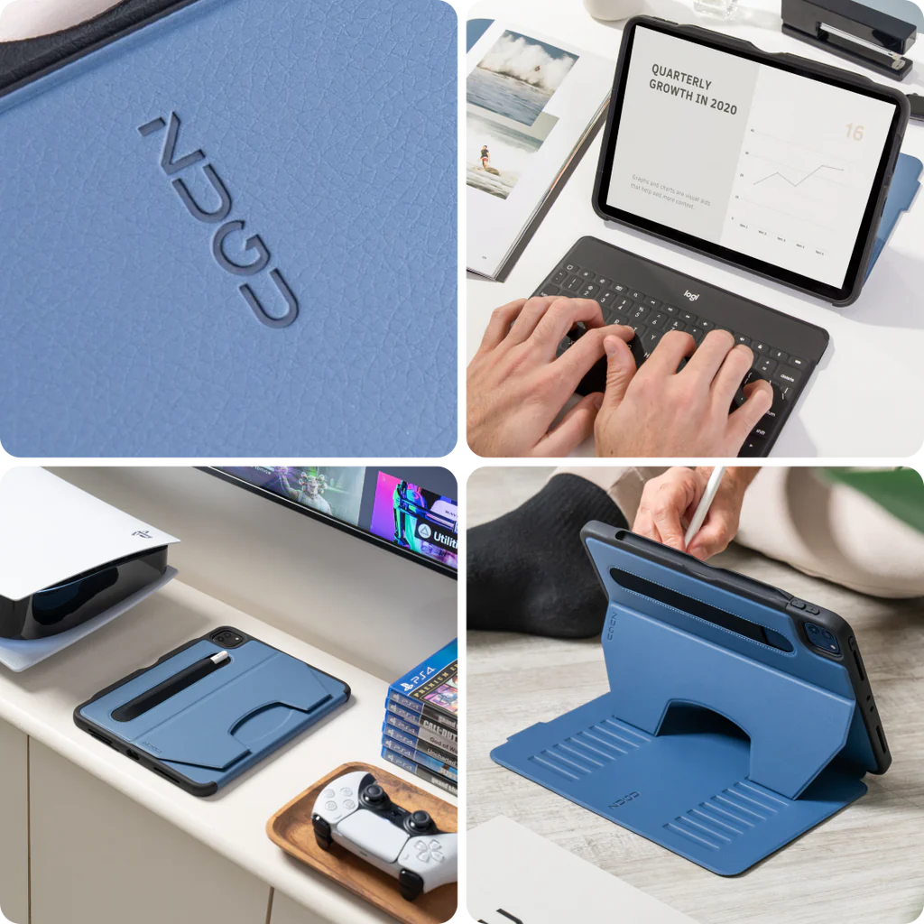 Zugu Case for iPad 10th Gen 10.9 - Slate Blue