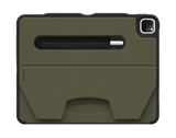 Zugu Magnetic Rugged Folio Case iPad Pro 12.9 in 6th & 5th Gen - Olive Green