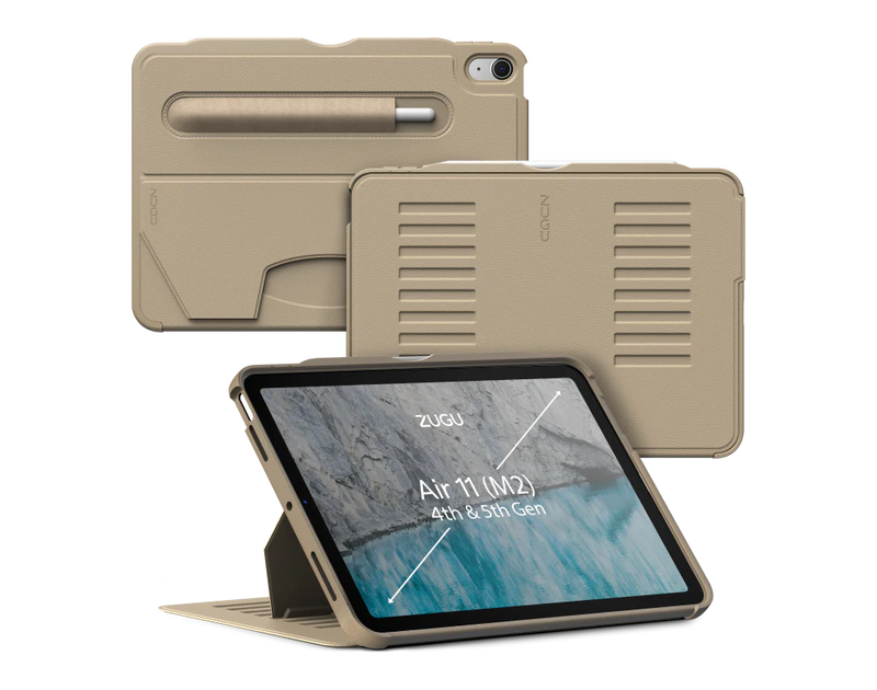 Zugu Case for iPad Air 11" M2 / M3 / M4 & Air 4th/5th - Sand