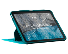 Zugu iPad Folio Case for iPad Air 11" M2 / M3 / M4 & Air 4th/5th - Aqua Teal