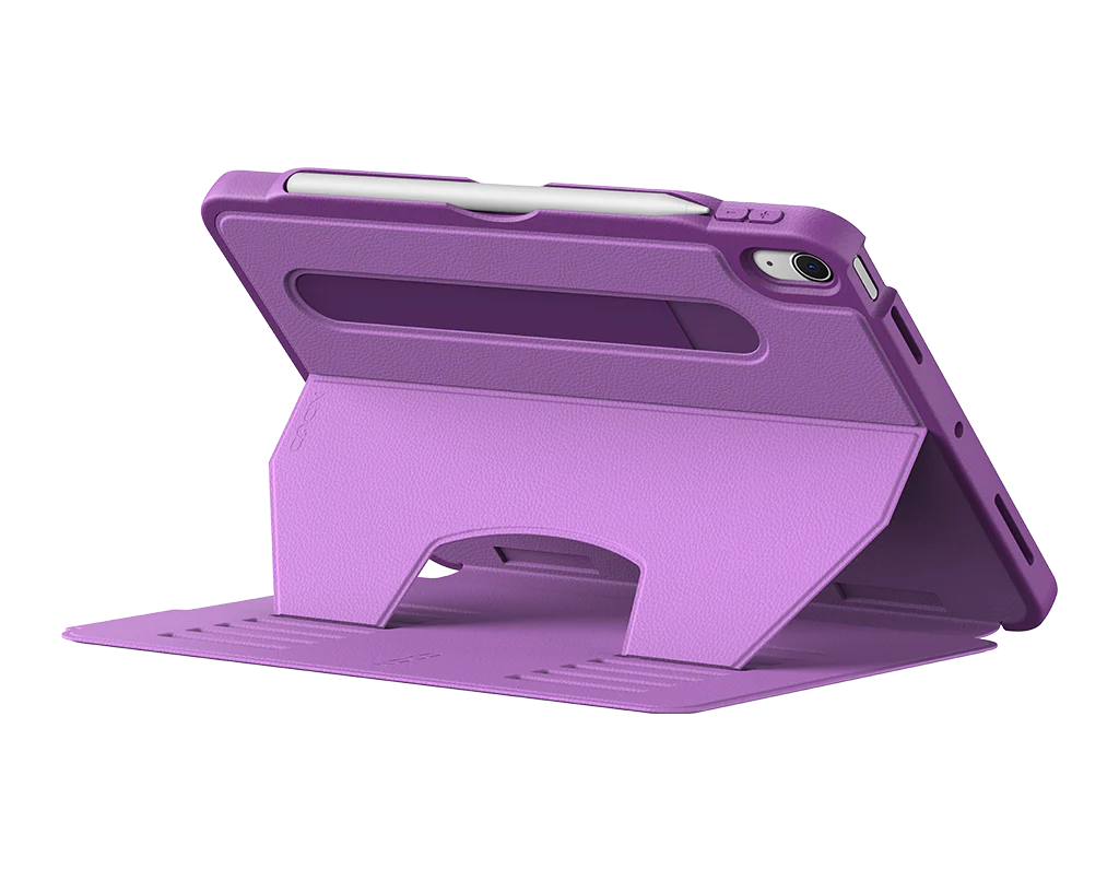 Zugu iPad Folio Case for iPad Air 11" M2 / M3 / M4 & Air 4th/5th - Nova Purple