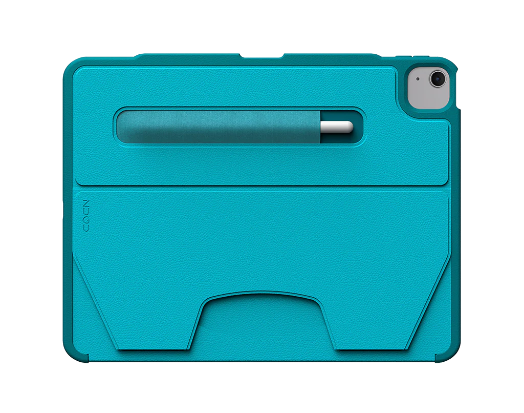 Zugu Case for iPad Air 13 M2 / M3 / M4 & Pro 12.9 3rd 4th Gen - Aqua Teal