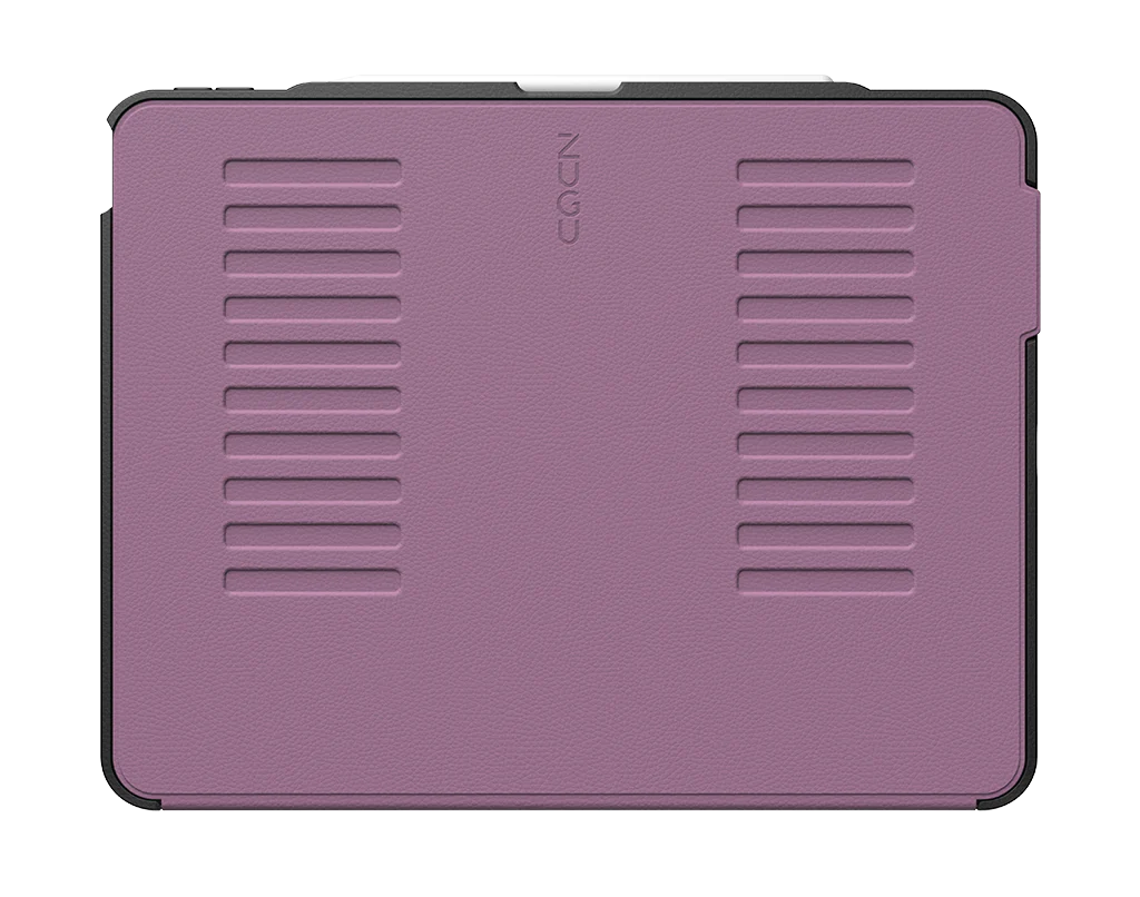 Zugu Case for iPad Air 13 M2 2024 & Pro 12.9 3rd 4th Gen - Berry Purple